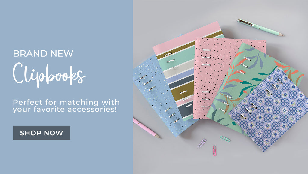Clipbooks - Perfect for matching with your favourite accessories!