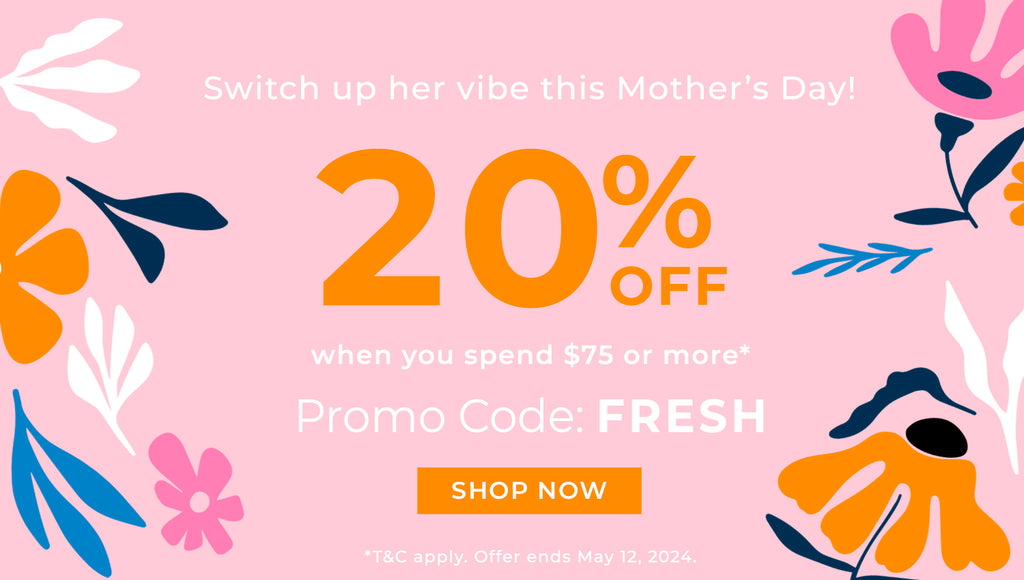 20% off when you spend $75 or more with promo code: FRESH* | Shop now >