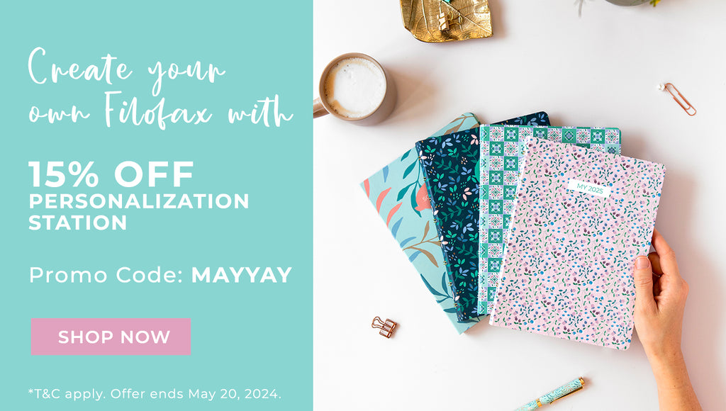 15% off Personalization Station with promo code: MAYYAY