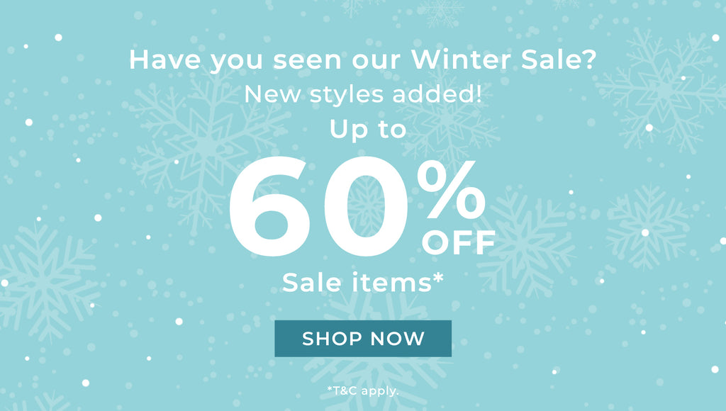 Winter Sale - now up to 60% off