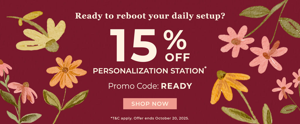 15% Off Personalization Station with code READY