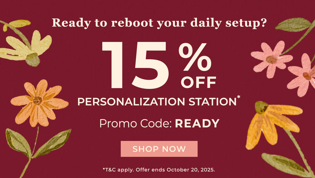 15% Off Personalization Station with code READY