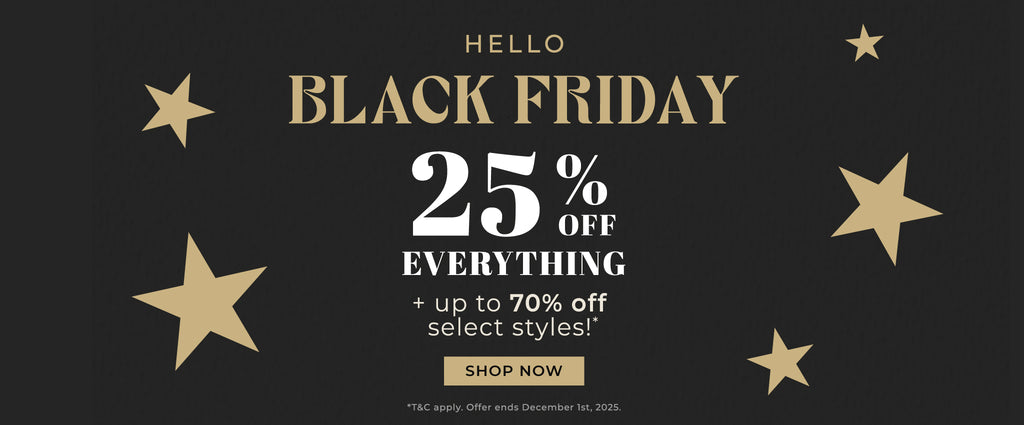 Black Friday: 25% Off Everything + Up to 70% Off Select Styles.