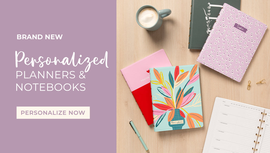 Brand new - Personalized Planners & Notebooks