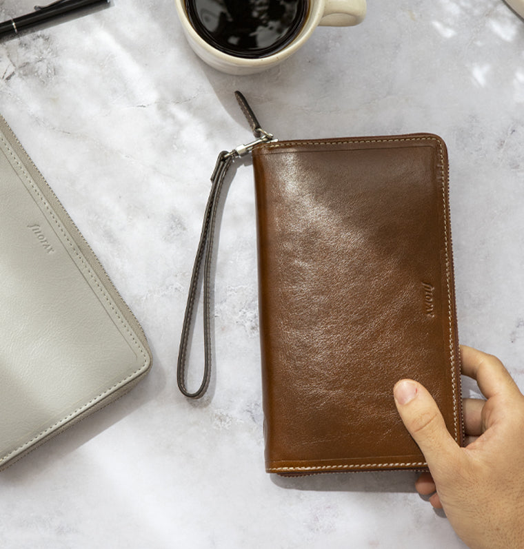Malden Leather Organizer - Personal Compact Zip | Filofax – Filofax US