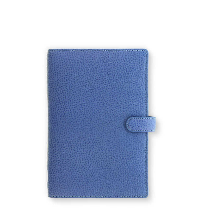 Filofax A6 Personal Size Malden Organiser Planner Diary Plan Blue  Leather-026026 