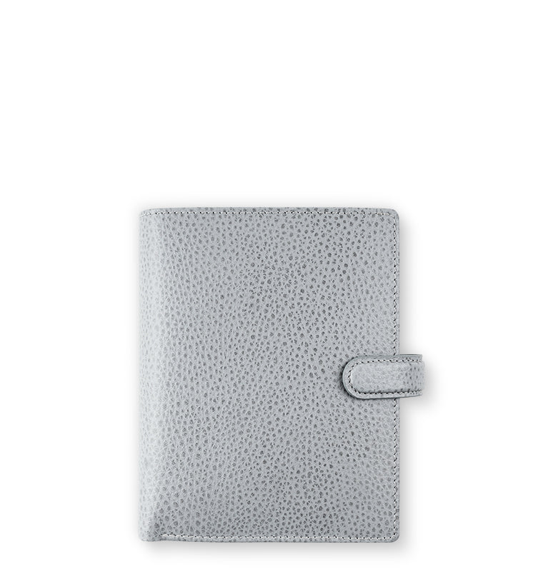 Finsbury Pocket Organizer Slate Gray Leather