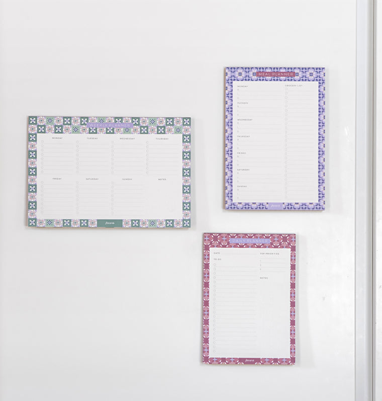 Mediterranean Weekly Planner Notepad | Filofax – Filofax US