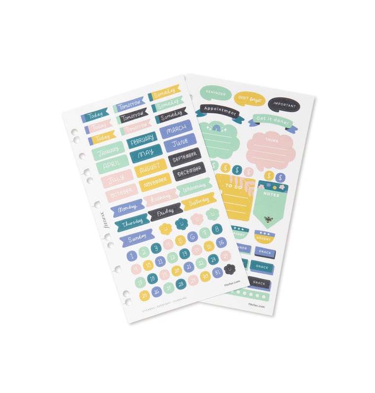 Essentials Dotted Journal Planner Stickers – Peter Pauper Press