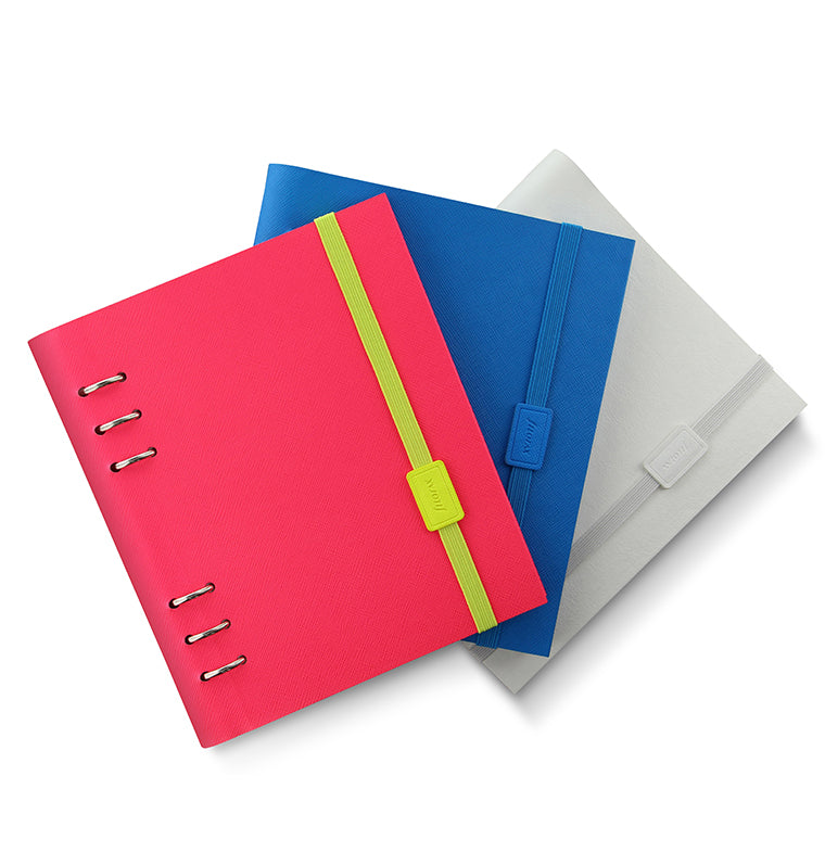 Filofax Saffiano Fluoro A5 Elastic Closure Fluoro 