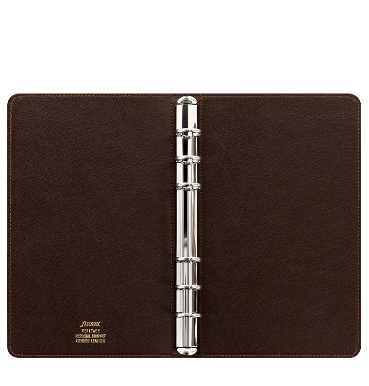 Amazon.com : Filofax A5 Compact Heritage Organiser - Brown