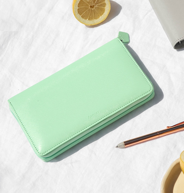 Saffiano Personal Compact Zip Organizer - Filofax – Filofax US