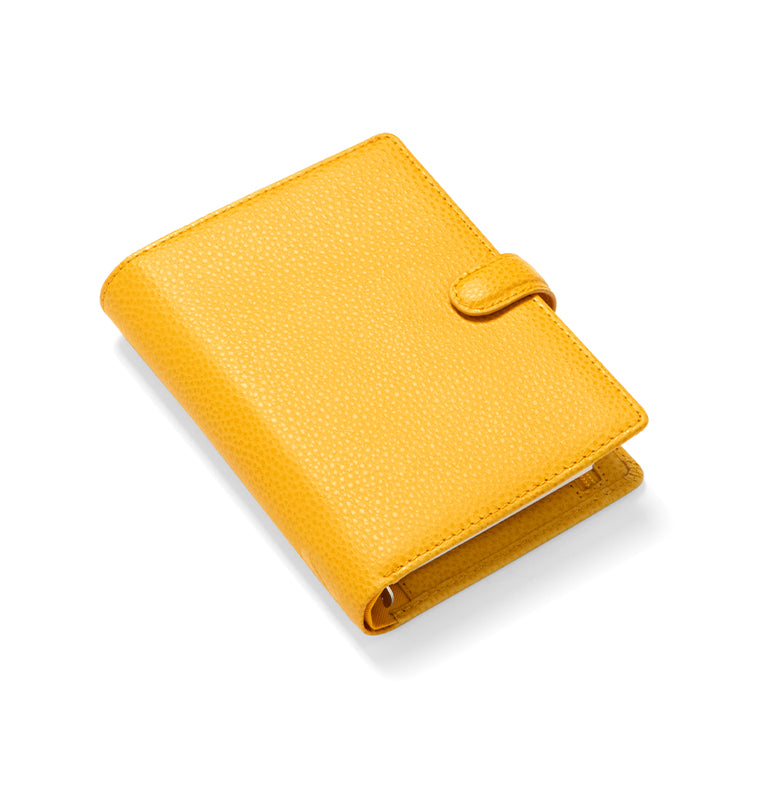 Filofax Pocket Finsbury Mustard Yellow : r/filofax