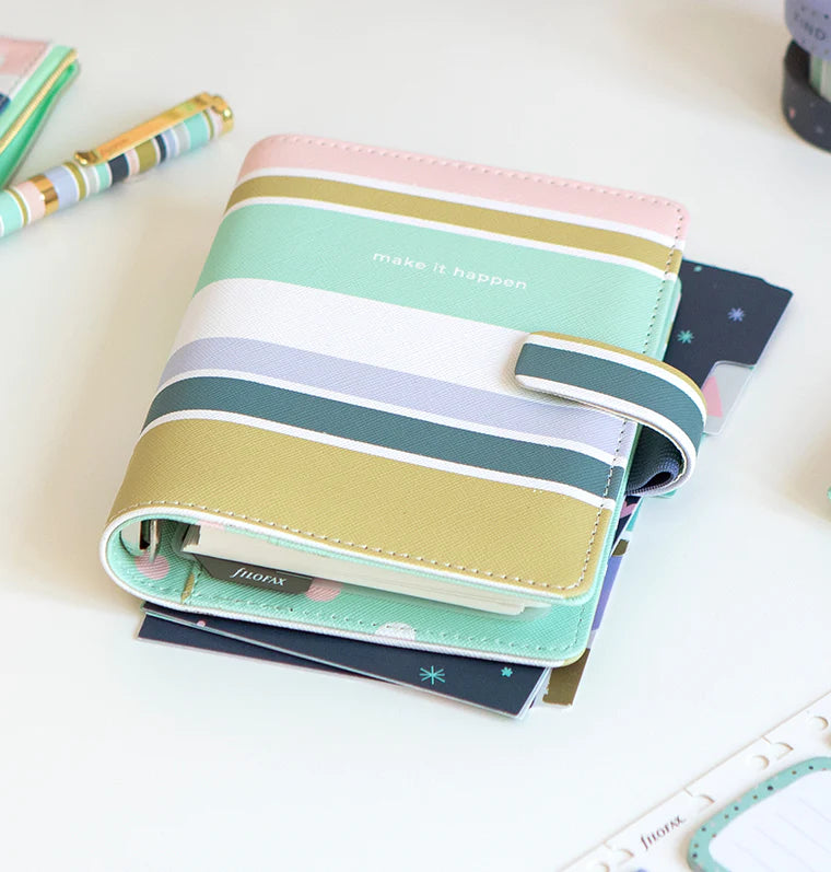 Pocket Organizer by Filofax - Good Vibes Stripes Collection