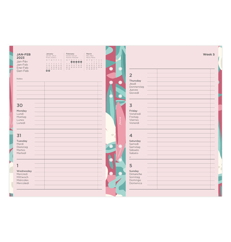  2024 Monthly Planner Calendar Refills for A5 Size Planners,  Fits kikiki.K, Filofax, Louis Vuitton GM, Day Designer, Carpe Diem (Love) :  Handmade Products