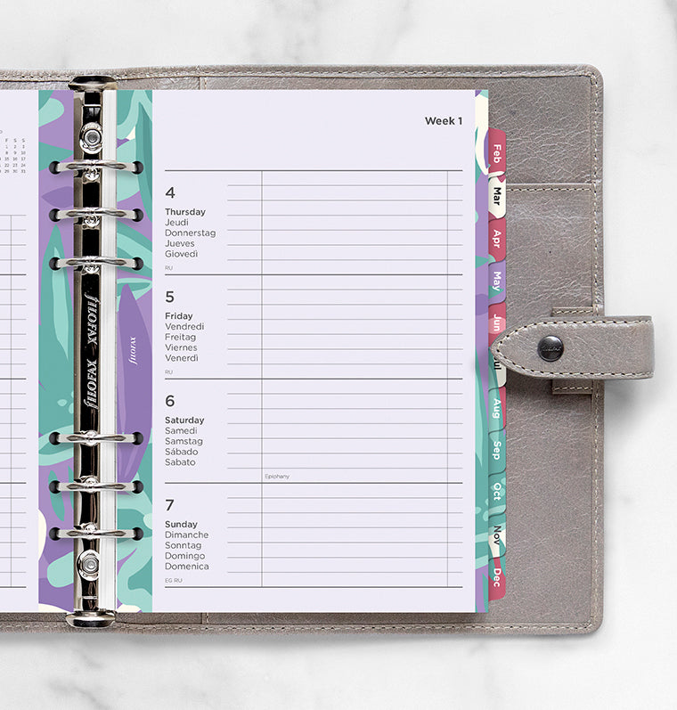 Filofax Minimal Lifestyle Refills A7 A6 A5, Organiser Refill Paper Notes  Inserts, To Do List, Expenses List, Activity Planner - AliExpress