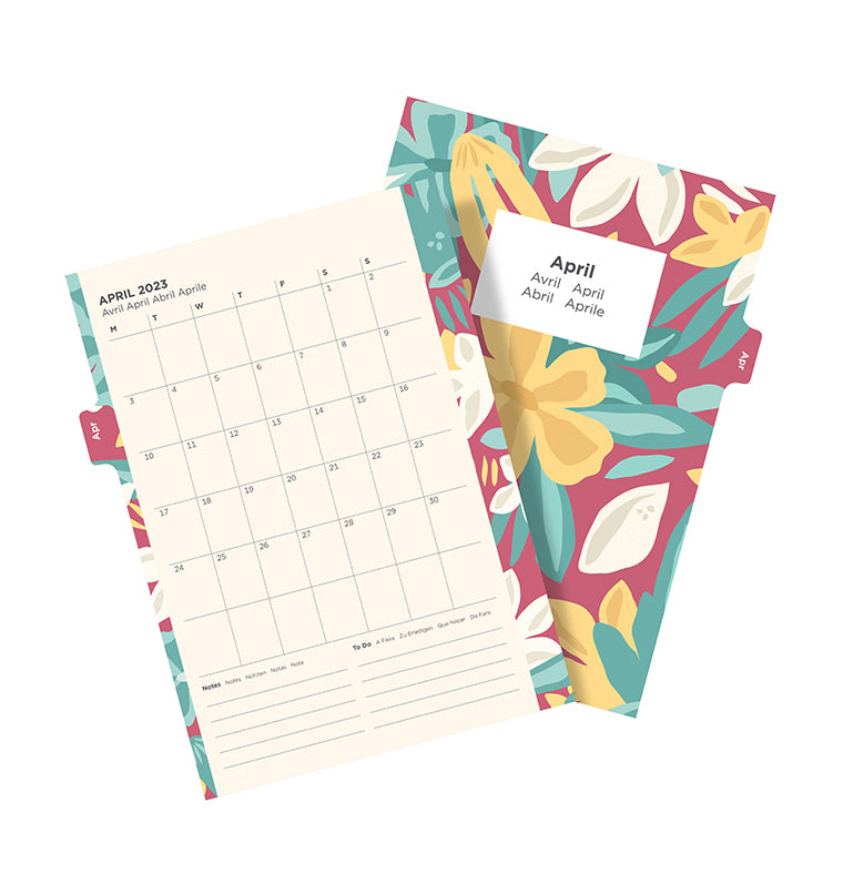  Filofax Calendar Diary Refill, Personal/Compact Size,  Week-to-View, White Paper, Ruled, English, 2024 (C68418-24) : Office  Products