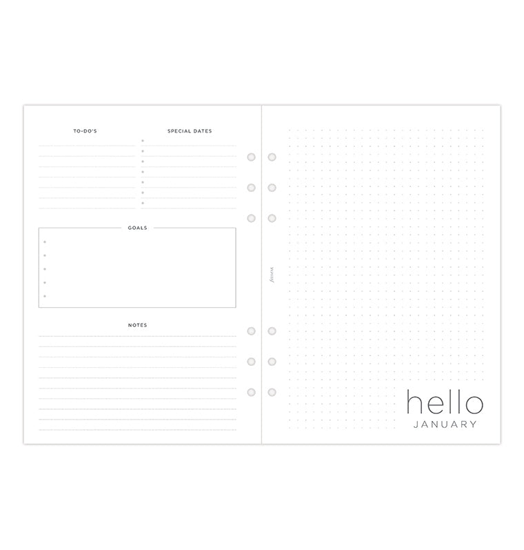 Personal Week On A Page Diary Refill 2024 - Filofax - 5059145532834