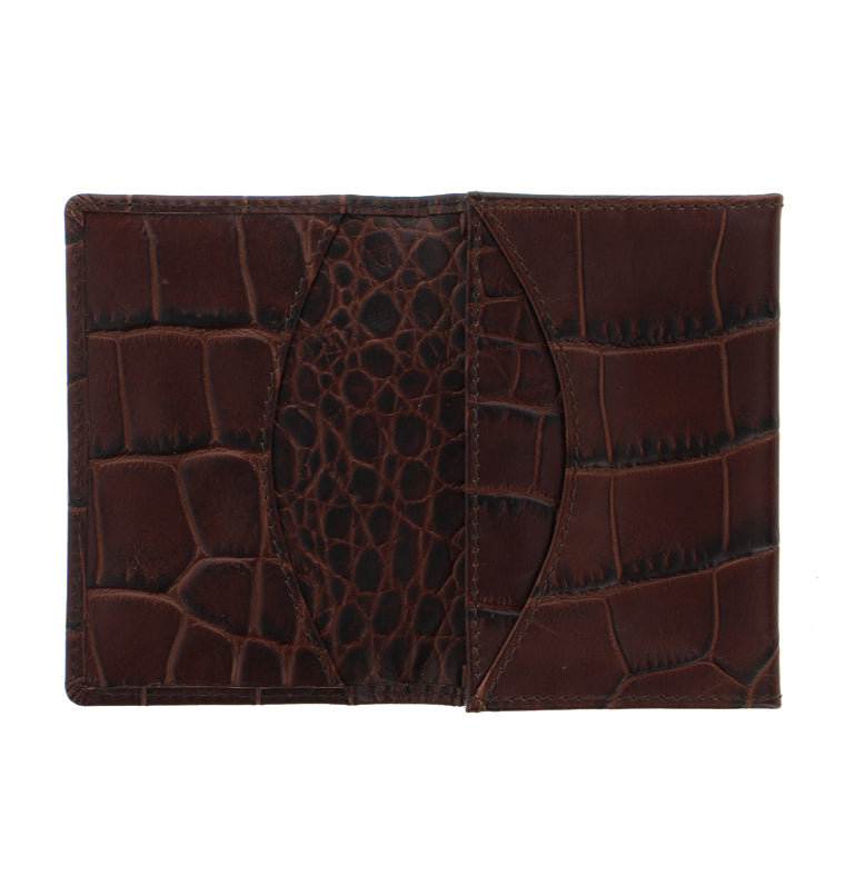 Leather Business Card Holder | Classic Croc | Filofax – Filofax US