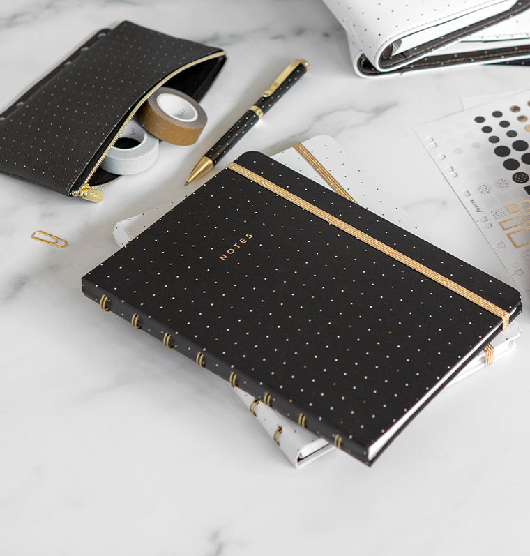 Filofax A5 Refillable Notebook Dividers - Moonlight