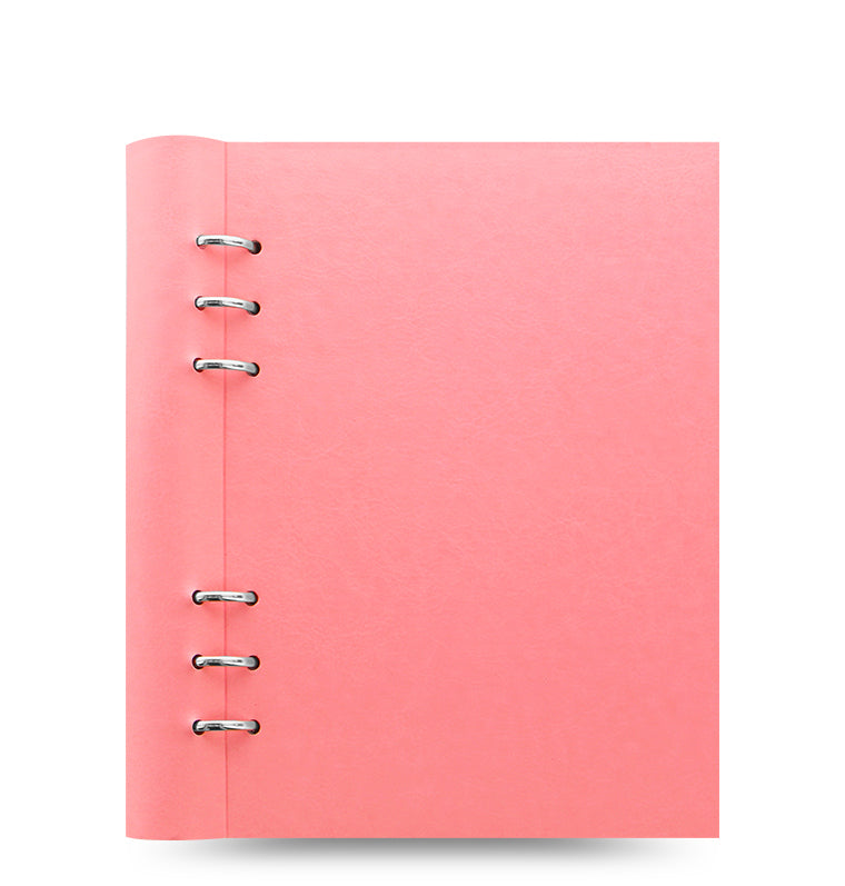 Clipbook Classic Pastels A5 Notebook Rose