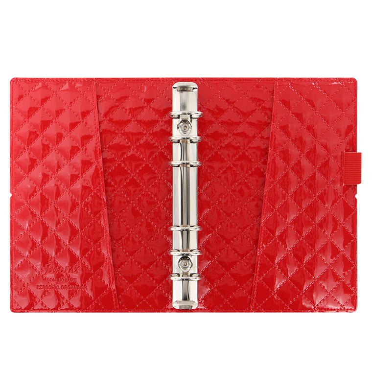 Domino Luxe Personal Organizer Red Open
