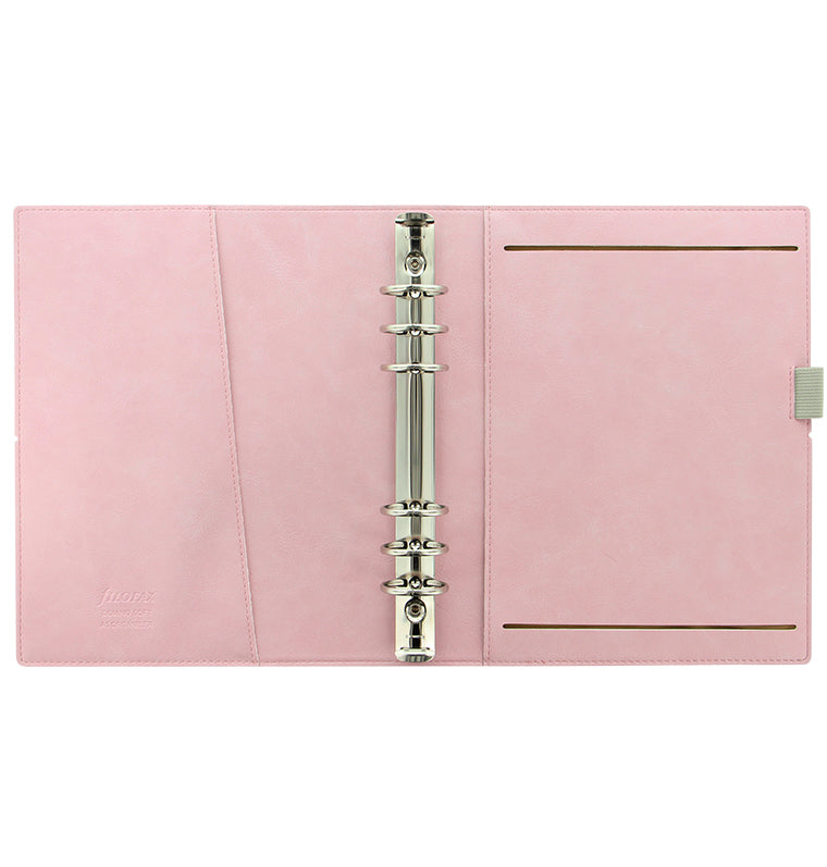 Domino Soft A5 Organizer Pale Pink Inside
