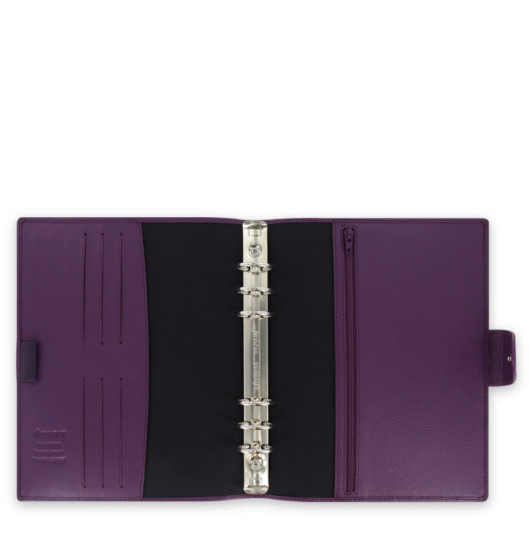 Calipso A5 Organizer Purple - INside