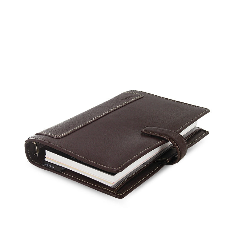 Holborn Personal Organizer Brown Leather Iso View