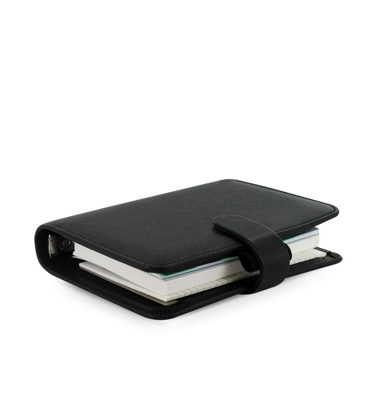 Filofax 4CL 本革 リフィル用バインダー 黒 Saffiano Pocket Organizer - Filofax – Filofax US