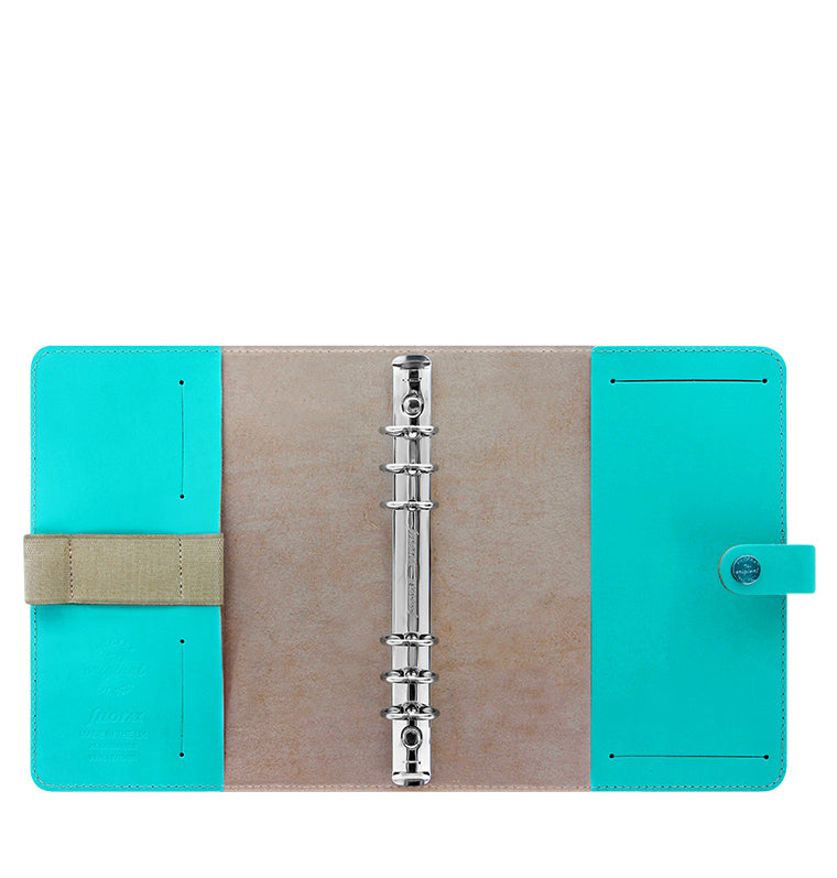 The Original Personal Organizer Turquoise Inside View